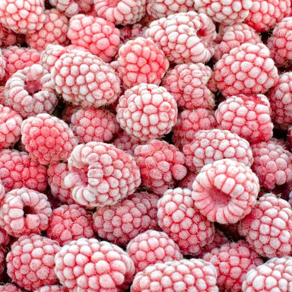 Framboises surgelées